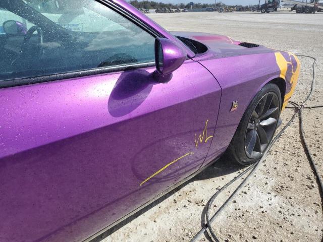 2C3CDZFJ9KH606888 - 2019 DODGE CHALLENGER R/T SCAT PACK PURPLE photo 12