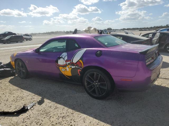 2C3CDZFJ9KH606888 - 2019 DODGE CHALLENGER R/T SCAT PACK PURPLE photo 2