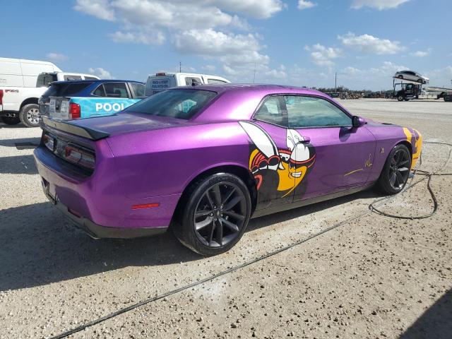 2C3CDZFJ9KH606888 - 2019 DODGE CHALLENGER R/T SCAT PACK PURPLE photo 3