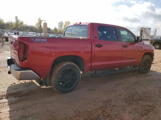 5TFEM5F1XKX142308 - 2019 TOYOTA TUNDRA CREWMAX SR5 RED photo 3