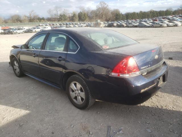 2G1WG5EK3B1257828 - 2011 CHEVROLET IMPALA LT BLUE photo 2