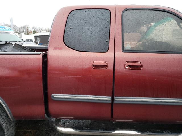 5TBRU34186S484868 - 2006 TOYOTA TUNDRA ACCESS CAB SR5 BURGUNDY photo 10