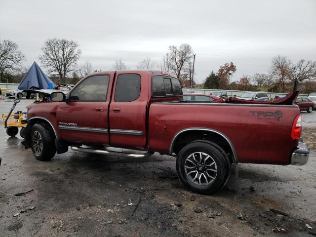 5TBRU34186S484868 - 2006 TOYOTA TUNDRA ACCESS CAB SR5 BURGUNDY photo 2