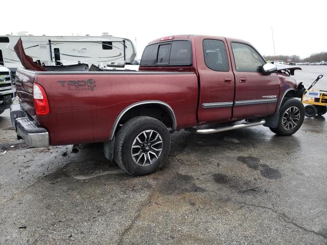 5TBRU34186S484868 - 2006 TOYOTA TUNDRA ACCESS CAB SR5 BURGUNDY photo 3