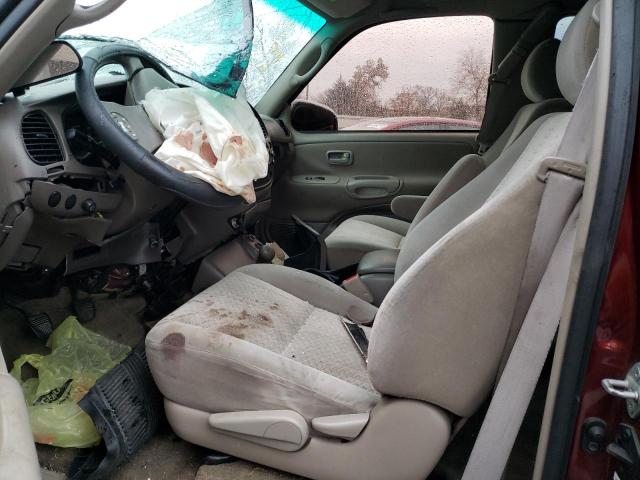 5TBRU34186S484868 - 2006 TOYOTA TUNDRA ACCESS CAB SR5 BURGUNDY photo 7