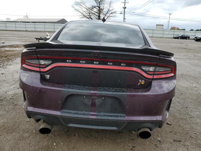 2C3CDXGJ5MH622642 - 2021 DODGE CHARGER SCAT PACK PURPLE photo 6