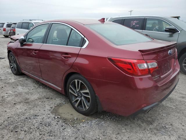 4S3BNAS65K3008257 - 2019 SUBARU LEGACY SPORT RED photo 2