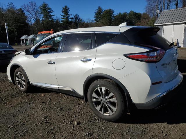 5N1AZ2MH2JN169801 - 2018 NISSAN MURANO S WHITE photo 2