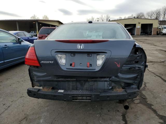 1HGCM568X7A151218 - 2007 HONDA ACCORD EX GRAY photo 6