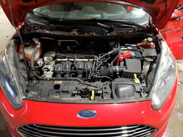 3FADP4BJ3FM223994 - 2015 FORD FIESTA SE RED photo 11