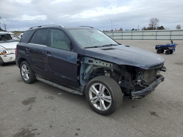 4JGDA5HB8CA033808 - 2012 MERCEDES-BENZ ML 350 4MATIC BLUE photo 4