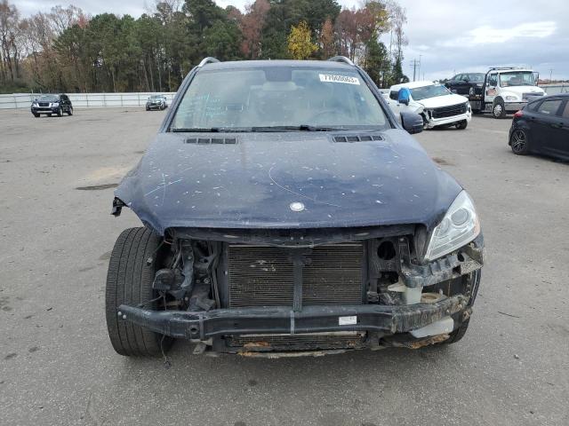 4JGDA5HB8CA033808 - 2012 MERCEDES-BENZ ML 350 4MATIC BLUE photo 5