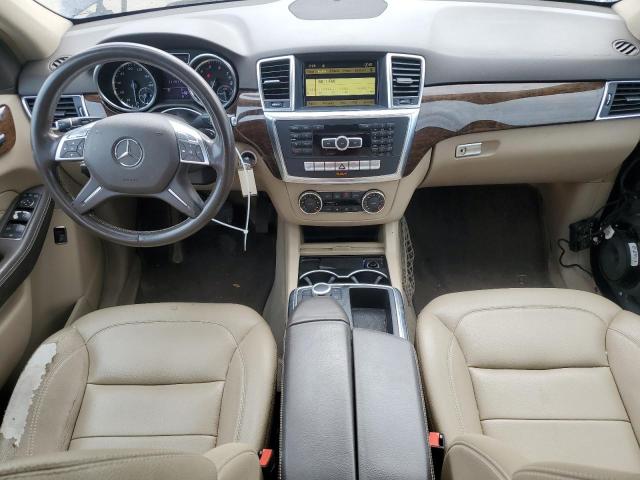 4JGDA5HB8CA033808 - 2012 MERCEDES-BENZ ML 350 4MATIC BLUE photo 8