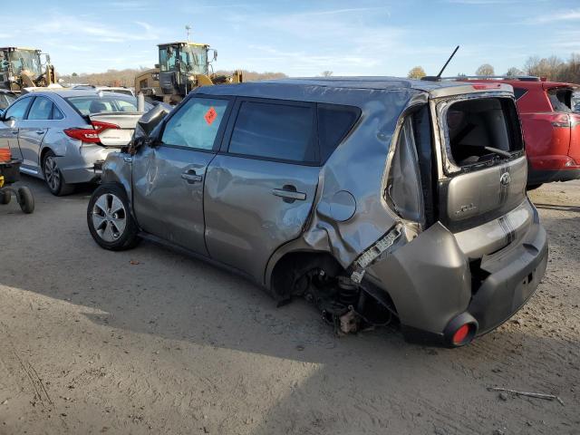 KNDJN2A26G7282406 - 2016 KIA SOUL GRAY photo 2