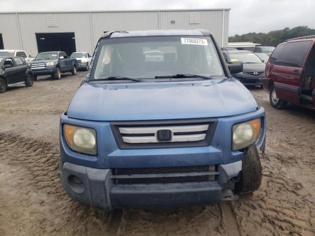 5J6YH17708L002193 - 2008 HONDA ELEMENT EX BLUE photo 5