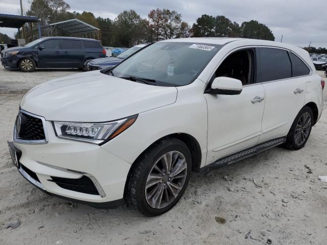 5J8YD4H55JL000673 - 2018 ACURA MDX TECHNOLOGY WHITE photo 1