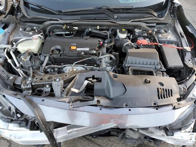 19XFC2F62LE207848 - 2020 HONDA CIVIC LX GRAY photo 11