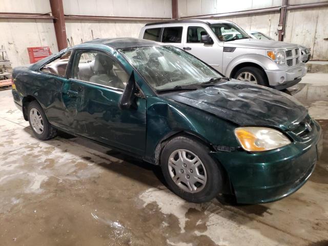 1HGEM22542L000326 - 2002 HONDA CIVIC LX GREEN photo 4