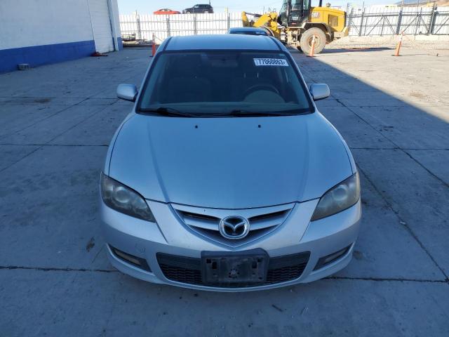 JM1BK123571726733 - 2007 MAZDA 3 S SILVER photo 5