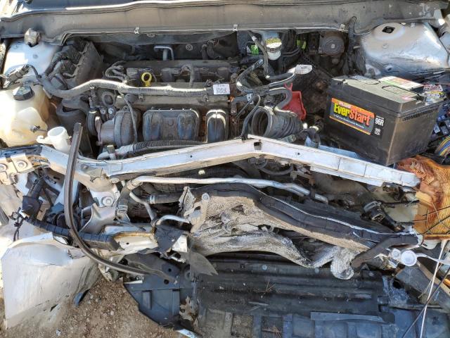 1FA6P0H78G5127752 - 2016 FORD FUSION SE SILVER photo 11