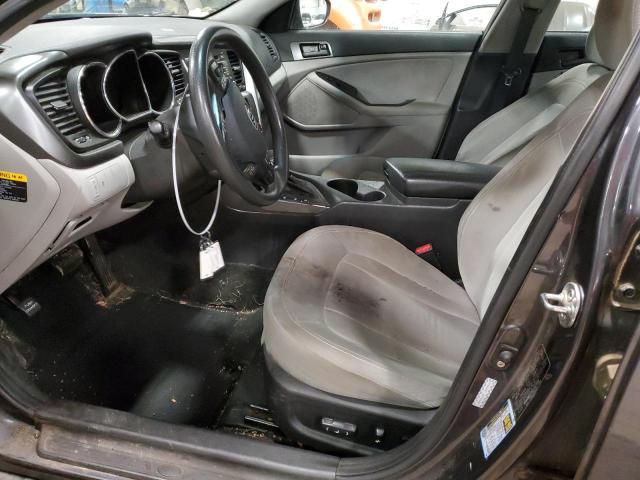 KNAGM4A76B5187088 - 2011 KIA OPTIMA LX CHARCOAL photo 7