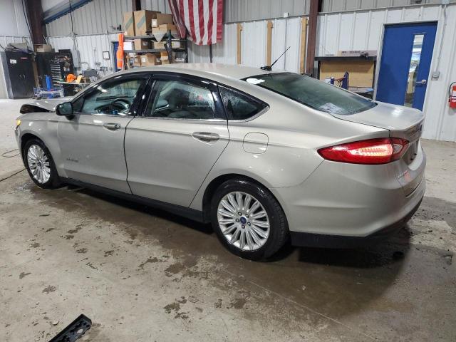 3FA6P0UU6FR149580 - 2015 FORD FUSION S HYBRID BEIGE photo 2