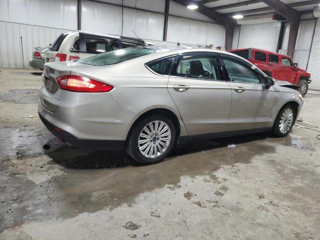 3FA6P0UU6FR149580 - 2015 FORD FUSION S HYBRID BEIGE photo 3