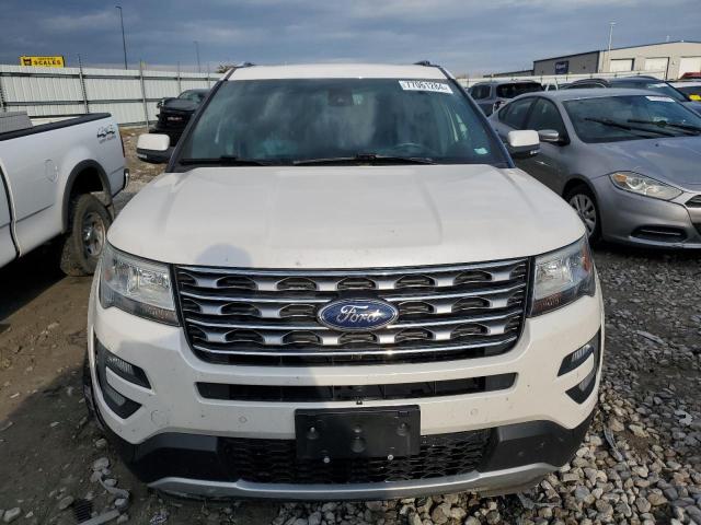 1FM5K8FHXHGB69842 - 2017 FORD EXPLORER LIMITED WHITE photo 5