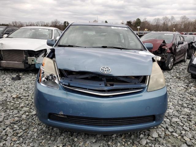 JTDKB20U977578973 - 2007 TOYOTA PRIUS BLUE photo 5