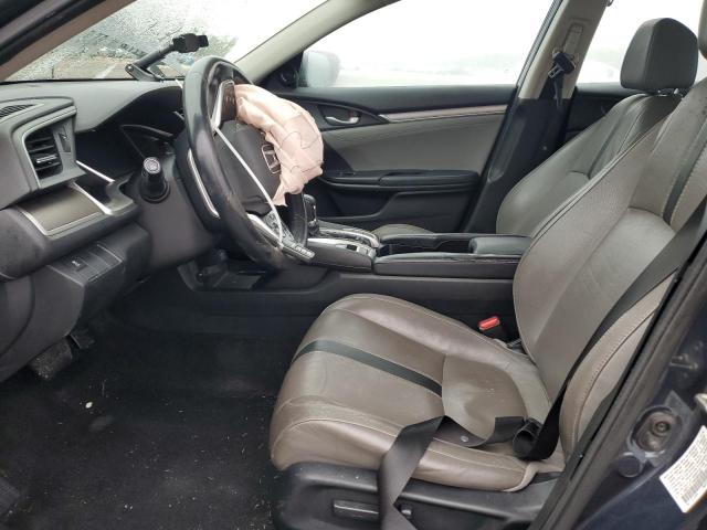 19XFC1F74HE004406 - 2017 HONDA CIVIC EXL ლურჯი ფოტო 7