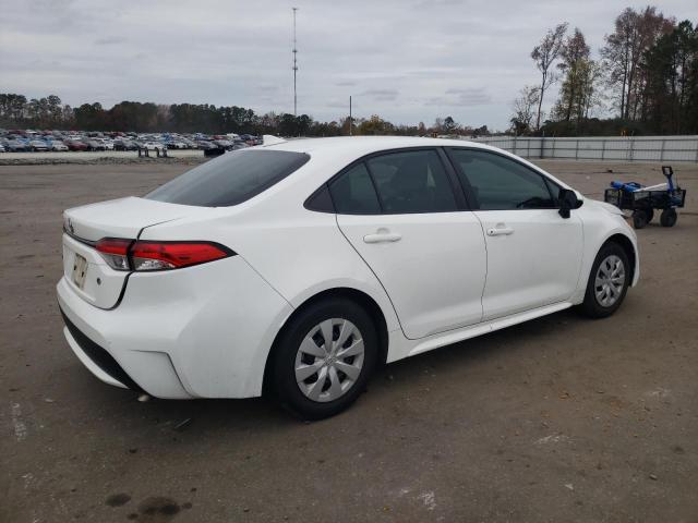 5YFDPMAE8MP151131 - 2021 TOYOTA COROLLA L WHITE photo 3