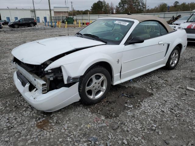1FAFP44493F367786 - 2003 FORD MUSTANG WHITE photo 1