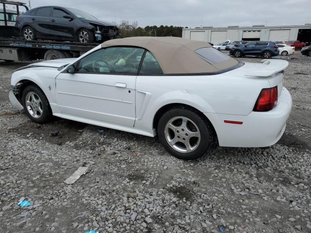 1FAFP44493F367786 - 2003 FORD MUSTANG WHITE photo 2