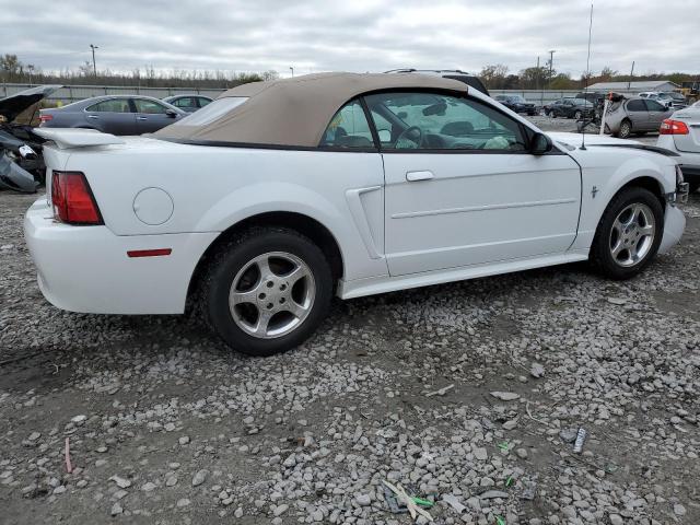 1FAFP44493F367786 - 2003 FORD MUSTANG WHITE photo 3