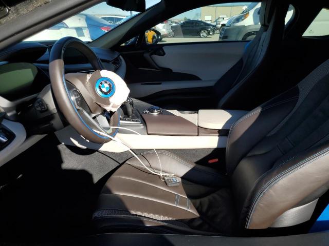 WBY2Z4C5XK7F07335 - 2019 BMW I8 GRAY photo 7