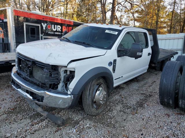 1FD9W4GT4KEF89861 - 2019 FORD F450 SUPER DUTY WHITE photo 1