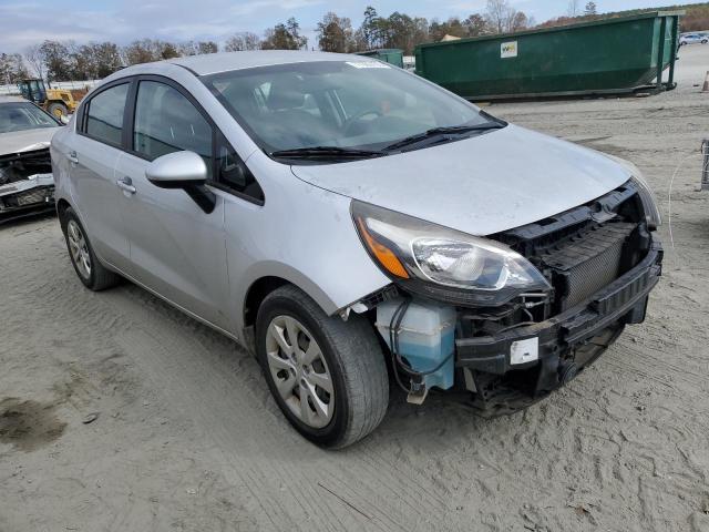 KNADM4A35G6640604 - 2016 KIA RIO LX SILVER photo 4