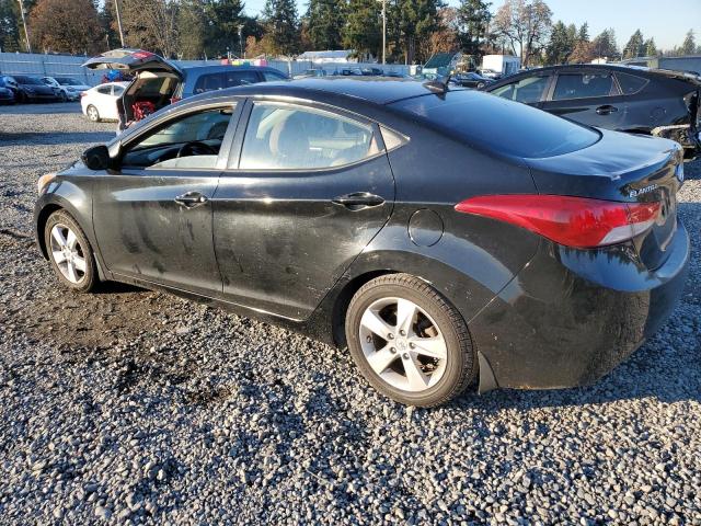 5NPDH4AE5DH217550 - 2013 HYUNDAI ELANTRA GLS BLACK photo 2