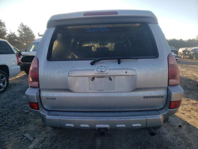 JTEBU14R158049918 - 2005 TOYOTA 4RUNNER SR5 SILVER photo 6