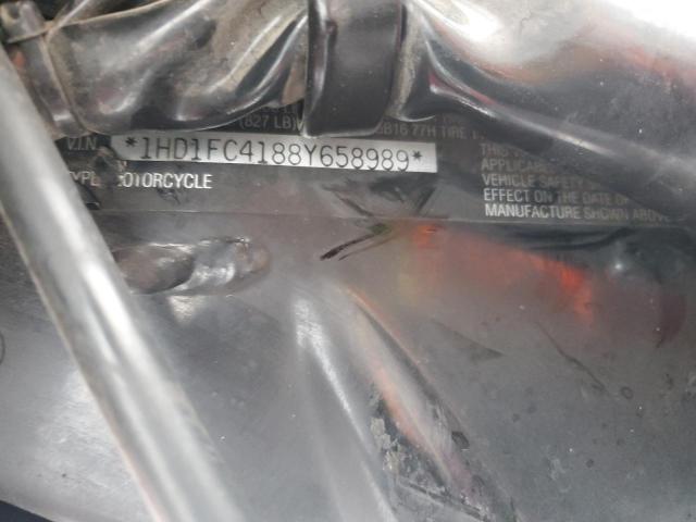 1HD1FC4188Y658989 - 2008 HARLEY-DAVIDSON FLHTCUI 红色 照片 10