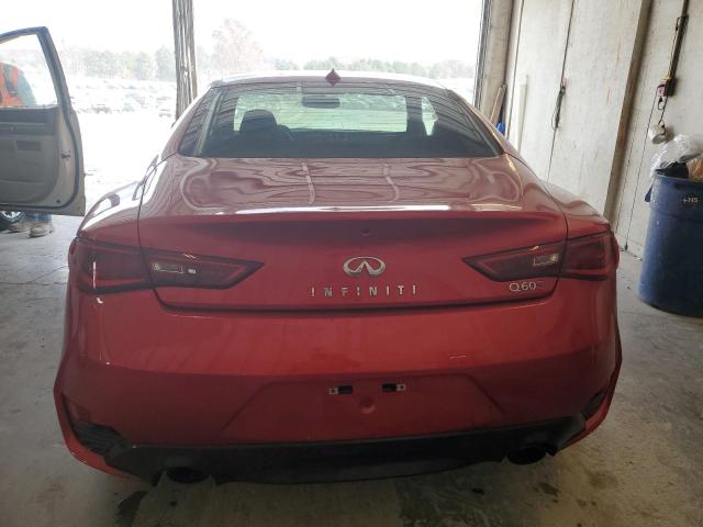 JN1FV7EK1HM610494 - 2017 INFINITI Q60 RED SPORT 400 RED photo 6