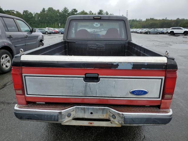 1FTCR14T6LPA59823 - 1990 FORD RANGER SUPER CAB RED photo 10