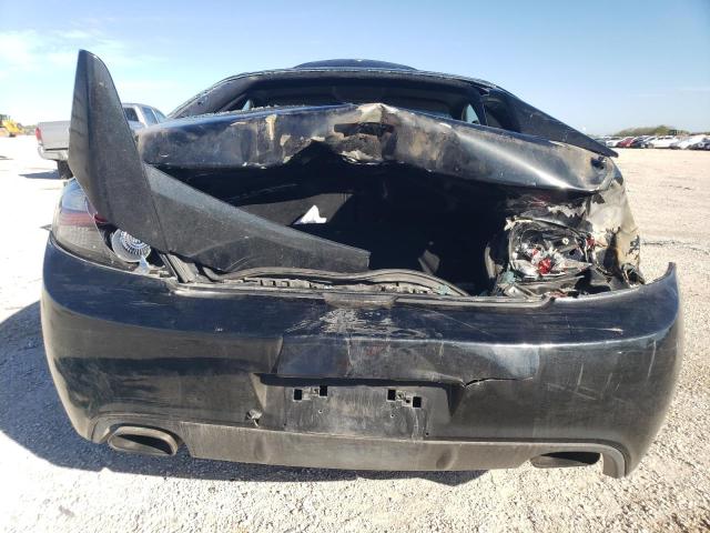 KMHHM66D58U292121 - 2008 HYUNDAI TIBURON GS BLACK photo 6