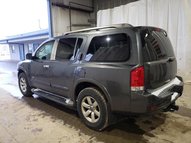 5N1AA08C68N612780 - 2008 NISSAN ARMADA SE GRAY photo 2