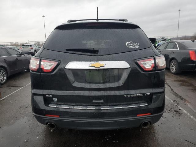 1GNKVJKD2FJ111403 - 2015 CHEVROLET TRAVERSE LTZ BLACK photo 6