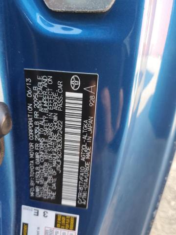 JTKJF5C70E3072422 - 2014 TOYOTA SCION TC 蓝色 照片 12