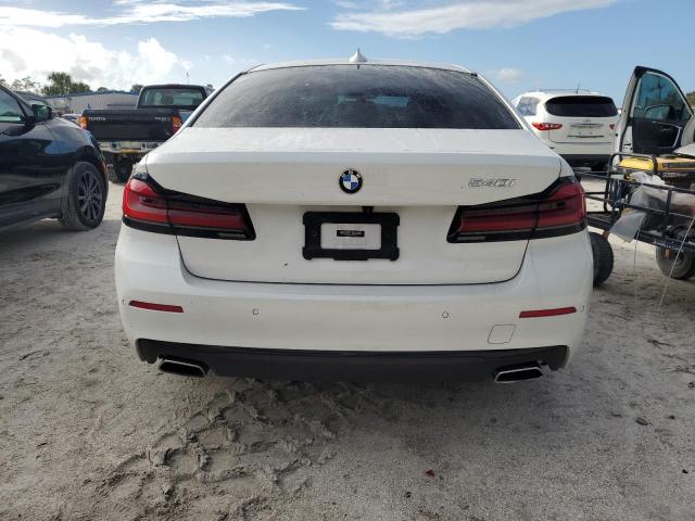 WBA53BJ0XMWX06030 - 2021 BMW 540 I WHITE photo 6