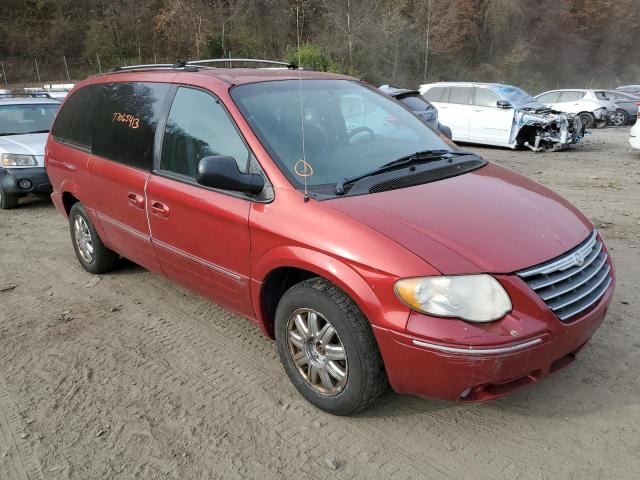 2C8GP64LX5R161713 - 2005 CHRYSLER TOWN AND C LIMITED RED photo 4