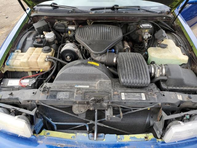 1G1BL52P7SR104306 - 1995 CHEVROLET CAPRICE / CLASSIC SS BLUE photo 11