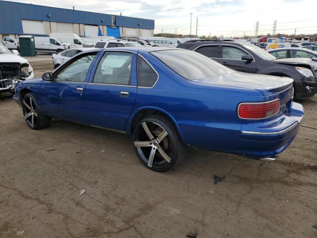1G1BL52P7SR104306 - 1995 CHEVROLET CAPRICE / CLASSIC SS BLUE photo 2